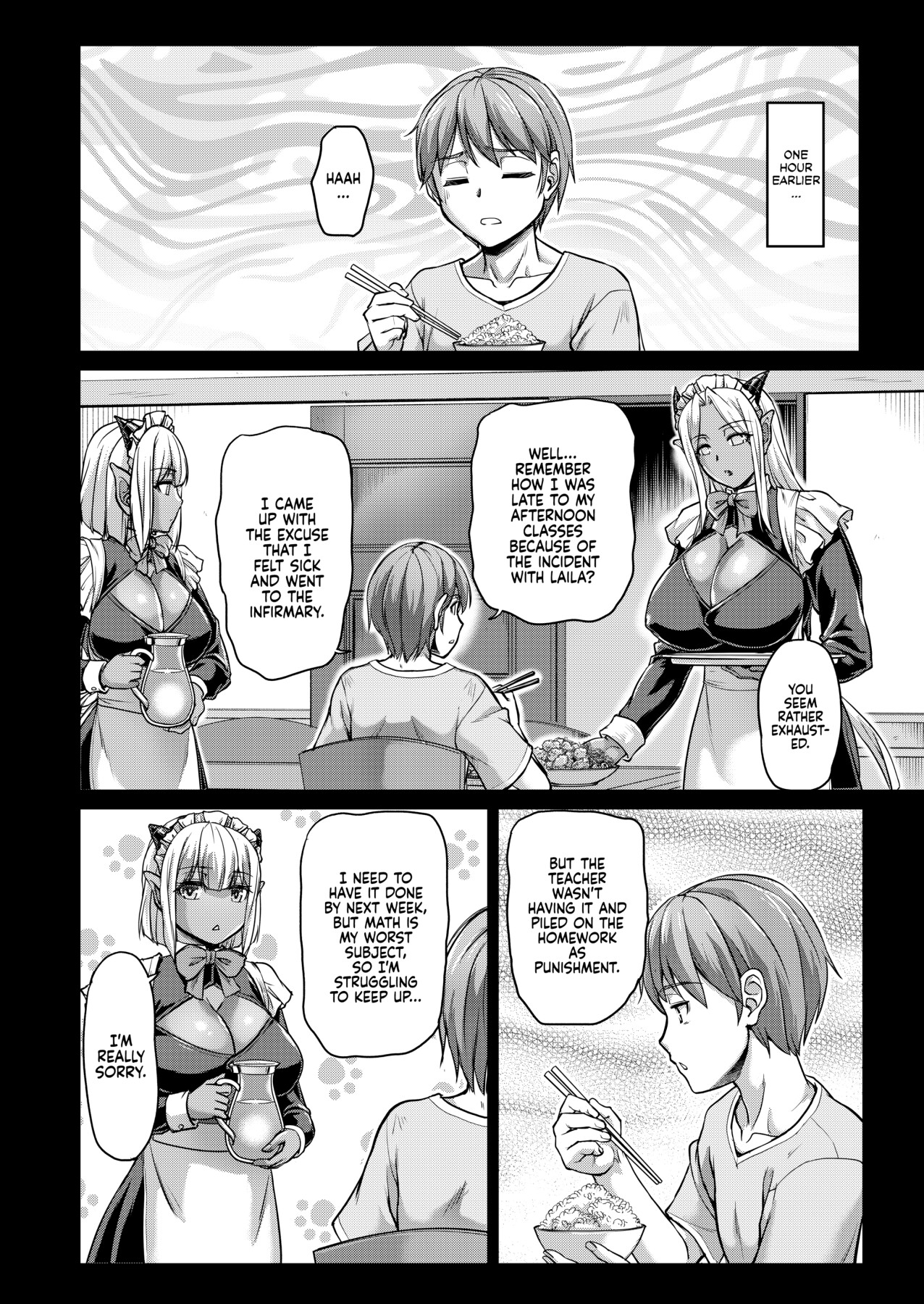 Hentai Manga Comic-Daily Life at the Monster Girl Manor-Read-115